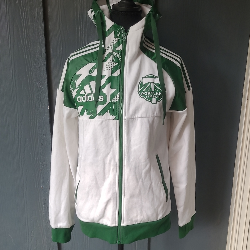 Adidas Timbers Zip Up Hoody Sweatshirt.